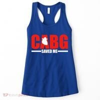 Open Heart Surgery Cabg Saved Me Cool Gift Women's Tank Top thumb 0