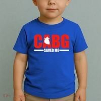 Open Heart Surgery Cabg Saved Me Cool Gift Toddler T-Shirt thumb 2