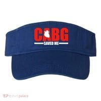 Open Heart Surgery Cabg Saved Me Cool Gift Visor thumb 0