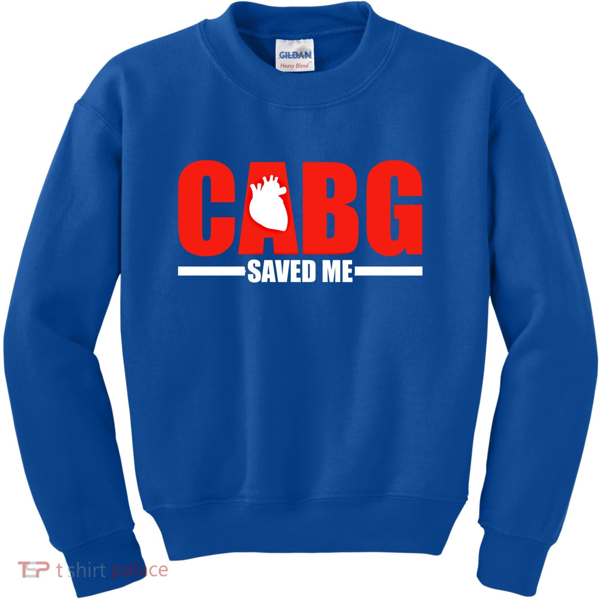 Open Heart Surgery Cabg Saved Me Cool Gift Kids Sweatshirt