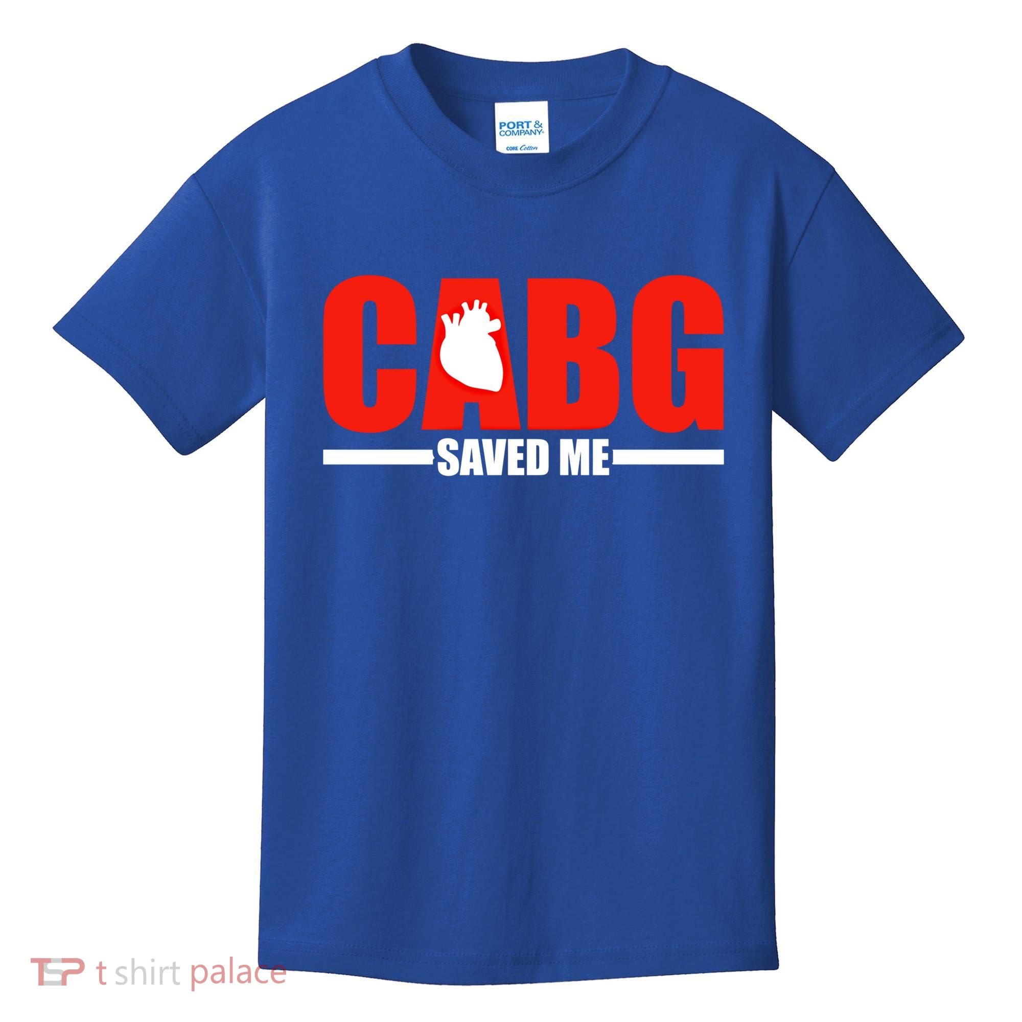 Open Heart Surgery Cabg Saved Me Cool Gift Kids T-Shirt