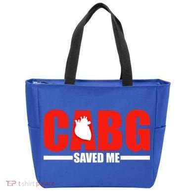 Open Heart Surgery Cabg Saved Me Cool Gift Tote Bag