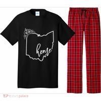 Ohio Home State I Love Ohio O.H.I.O State Map Pajama Set thumb 0