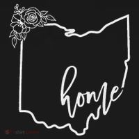 Ohio Home State I Love Ohio O.H.I.O State Map Women's Hoodie thumb 2