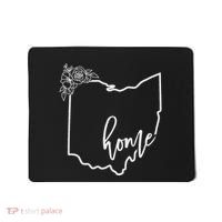 Ohio Home State I Love Ohio O.H.I.O State Map Mousepad thumb 0