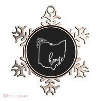 Ohio Home State I Love Ohio O.H.I.O State Map Ornament thumb 0