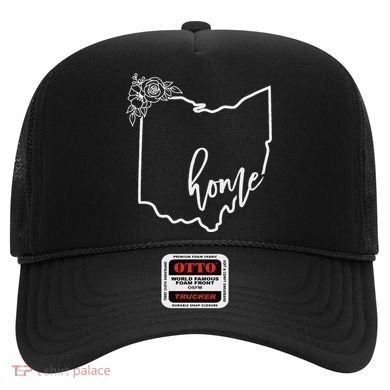 Ohio Home State I Love Ohio O.H.I.O State Map Hat