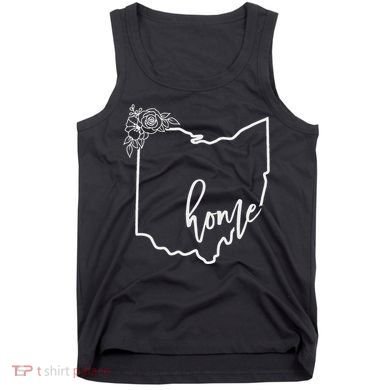 Ohio Home State I Love Ohio O.H.I.O State Map Tank Top