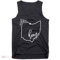 Ohio Home State I Love Ohio O.H.I.O State Map Tank Top thumb 0