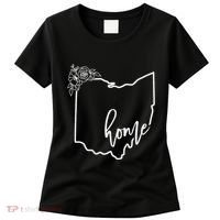 Ohio Home State I Love Ohio O.H.I.O State Map Women's T-Shirt thumb 0