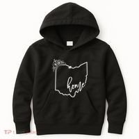 Ohio Home State I Love Ohio O.H.I.O State Map Kids Hoodie thumb 0