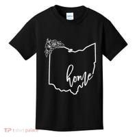Ohio Home State I Love Ohio O.H.I.O State Map Kids T-Shirt thumb 0