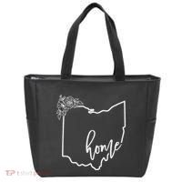 Ohio Home State I Love Ohio O.H.I.O State Map Tote Bag thumb 0
