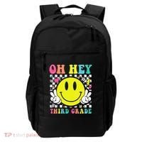Oh Hey Third Grade Teacher First Day Of School Backpack thumb 0