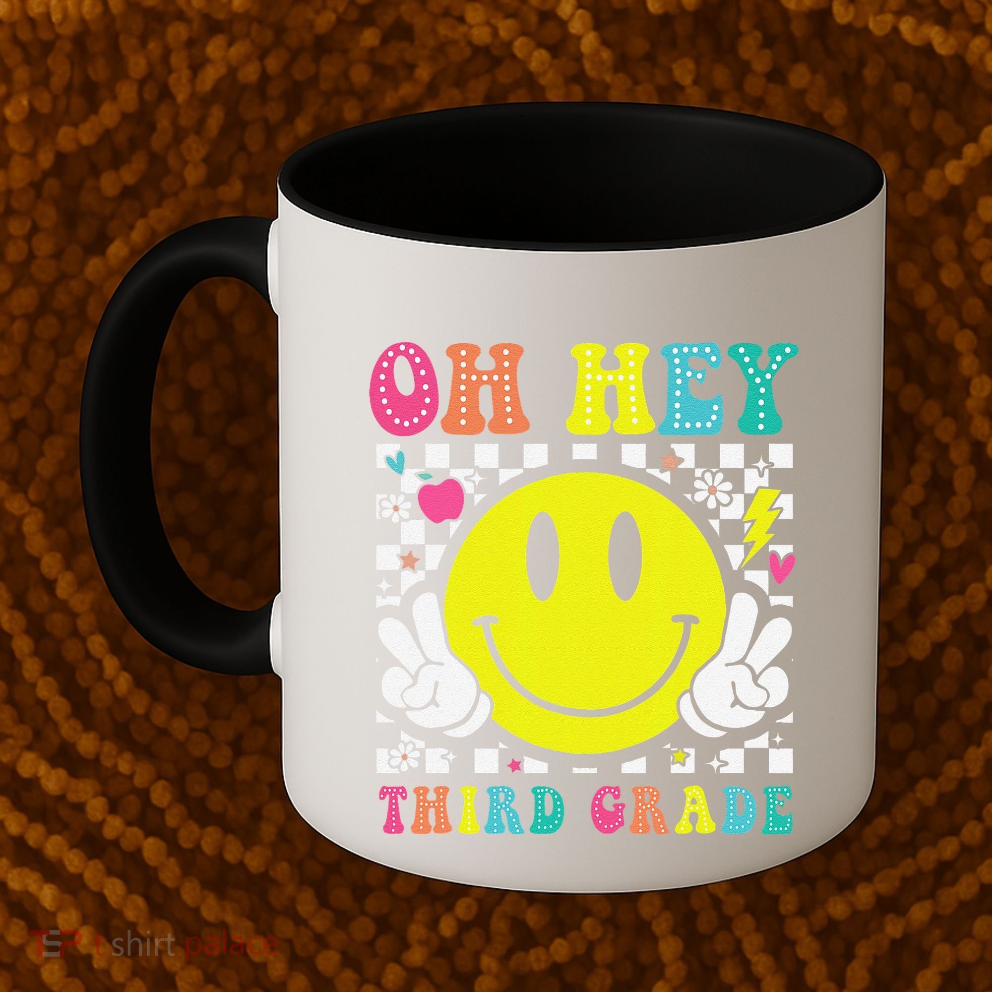 Oh Hey Third Grade Teacher First Day Of School Coffee Mug