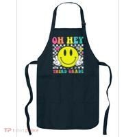 Oh Hey Third Grade Teacher First Day Of School Apron thumb 0