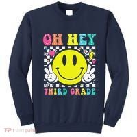 Oh Hey Third Grade Teacher First Day Of School Sweatshirt thumb 0