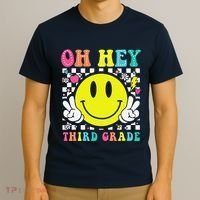 Oh Hey Third Grade Teacher First Day Of School T-Shirt thumb 3