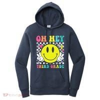 Oh Hey Third Grade Teacher First Day Of School Women's Hoodie thumb 0