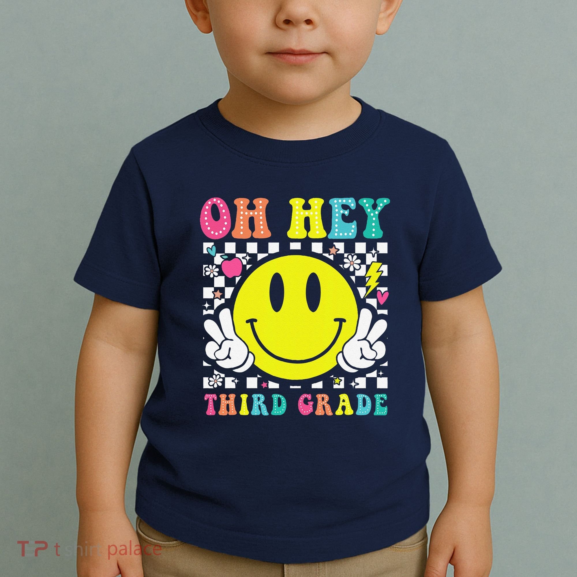 Oh Hey Third Grade Teacher First Day Of School Toddler T-Shirt