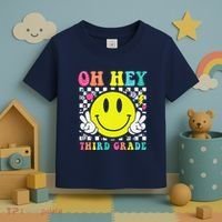 Oh Hey Third Grade Teacher First Day Of School Toddler T-Shirt thumb 3