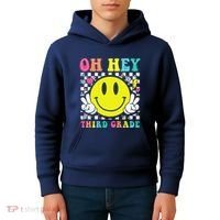 Oh Hey Third Grade Teacher First Day Of School Kids Hoodie thumb 4