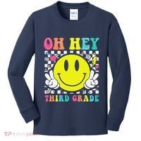 Oh Hey Third Grade Teacher First Day Of School Kids Long Sleeve Shirt thumb 0