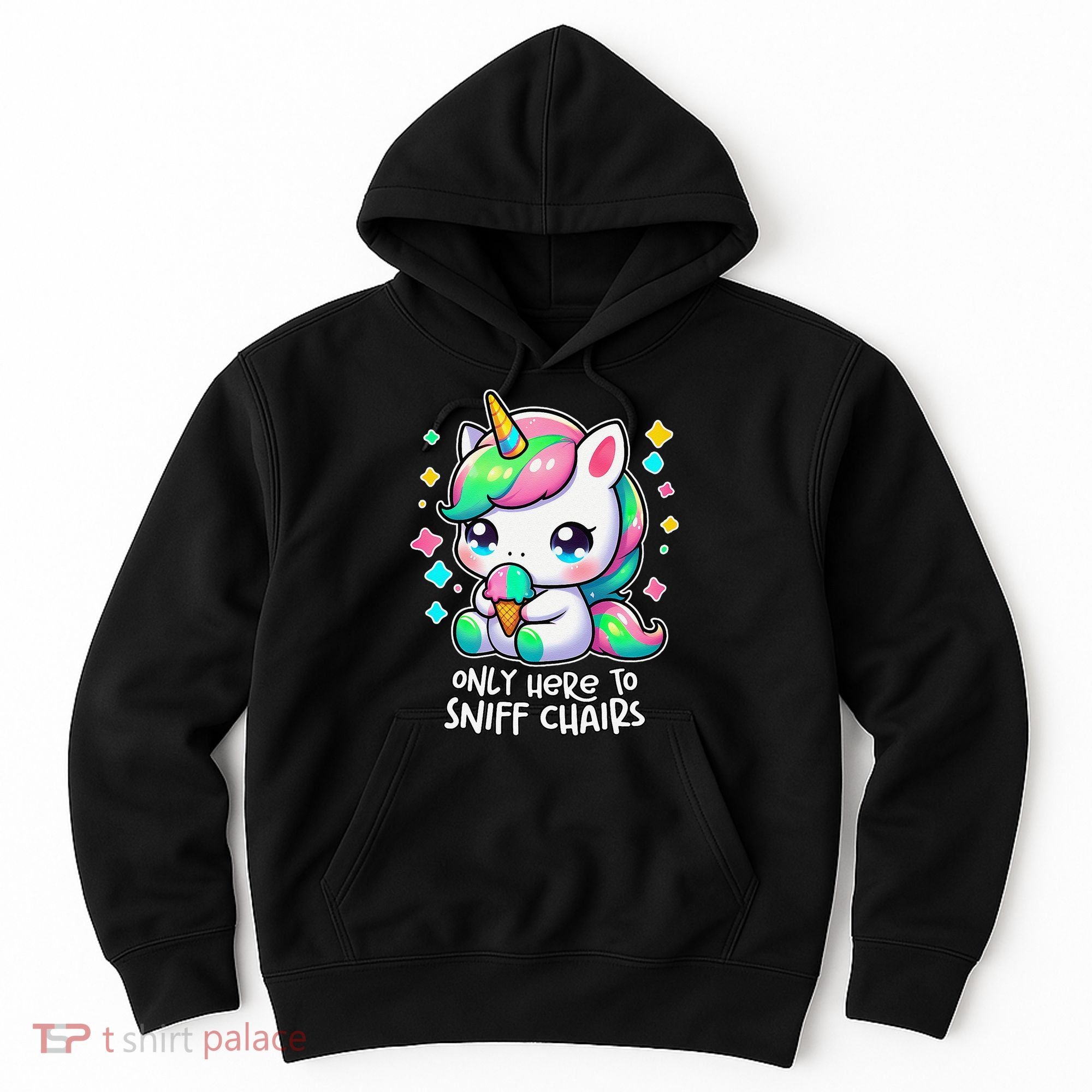 Only Here To Sniff Chairs Dank Meme Funny Oddly Specific Hoodie