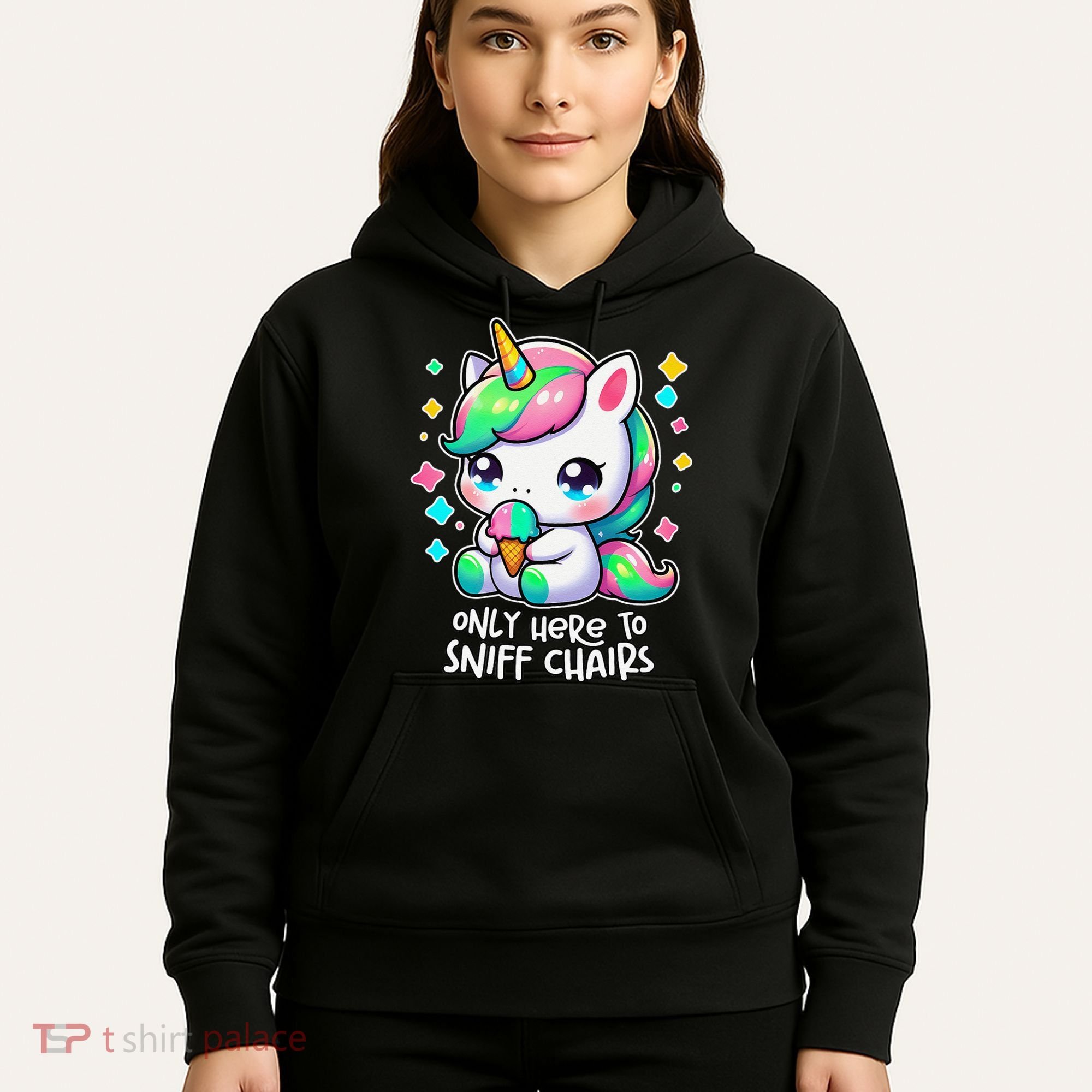 Only Here To Sniff Chairs Dank Meme Funny Oddly Specific Hoodie
