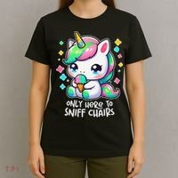 Only Here To Sniff Chairs Dank Meme Funny Oddly Specific T-Shirt thumb 4