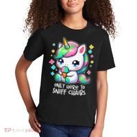 Only Here To Sniff Chairs Dank Meme Funny Oddly Specific Kids T-Shirt thumb 2