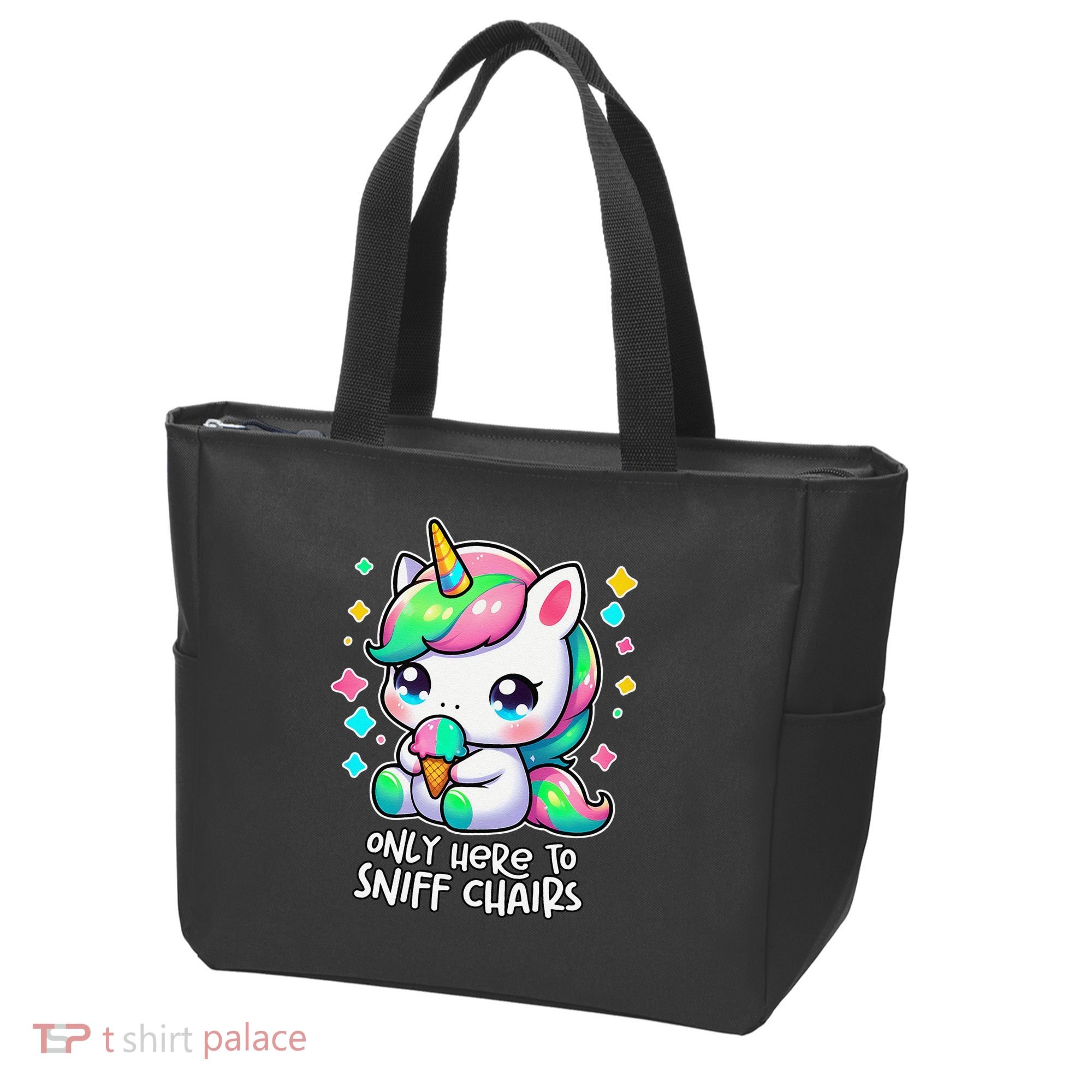 Only Here To Sniff Chairs Dank Meme Funny Oddly Specific Tote Bag