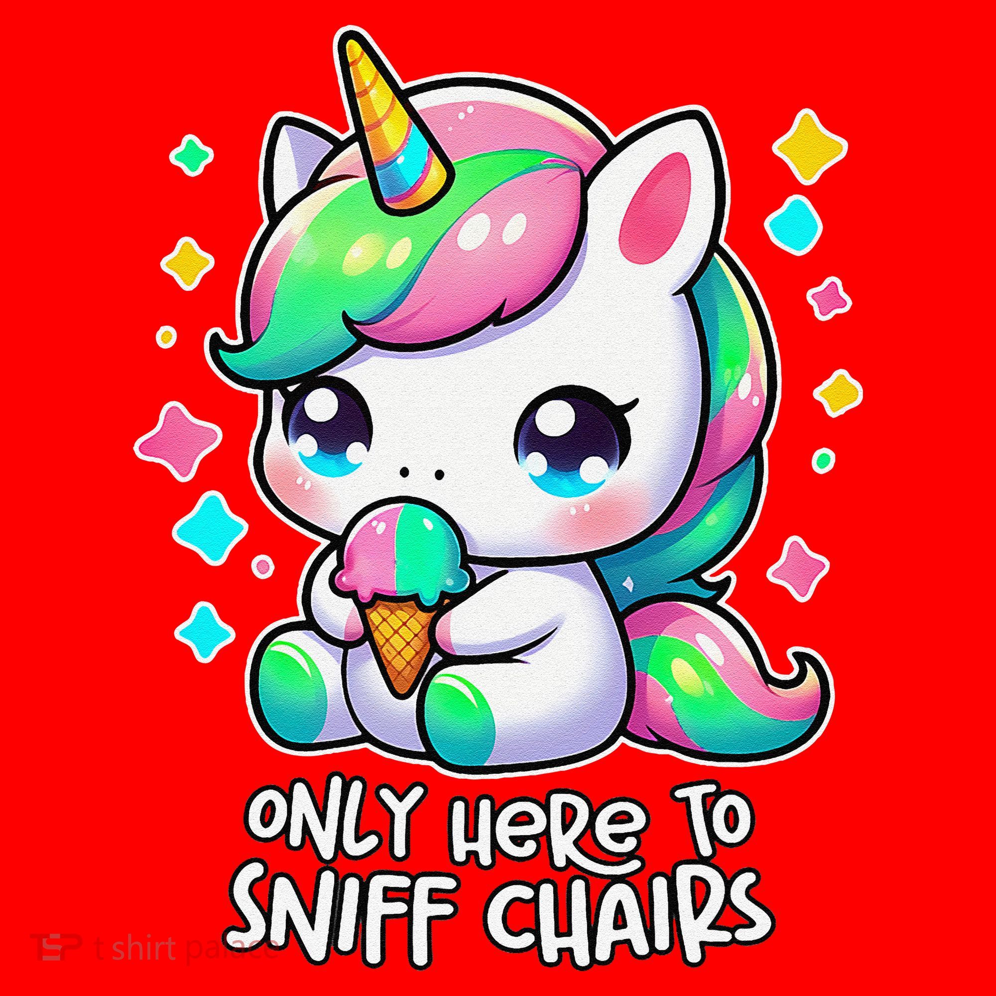 Only Here To Sniff Chairs Dank Meme Funny Oddly Specific Santa Hat