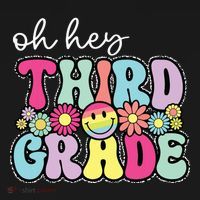Oh Hey Third Grade Boy Girl Teacher Back To School 3rd Grade Sweatshirt thumb 3