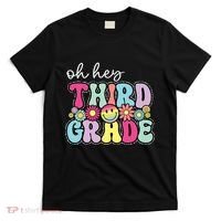 Oh Hey Third Grade Boy Girl Teacher Back To School 3rd Grade T-Shirt thumb 0