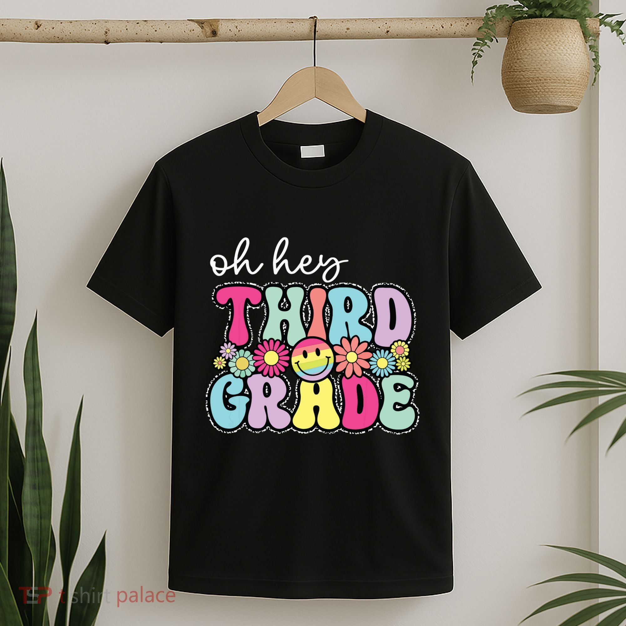 Oh Hey Third Grade Boy Girl Teacher Back To School 3rd Grade T-Shirt