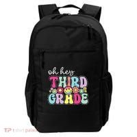 Oh Hey Third Grade Boy Girl Teacher Back To School 3rd Grade Backpack thumb 0