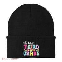 Oh Hey Third Grade Boy Girl Teacher Back To School 3rd Grade Beanie thumb 0