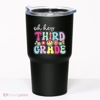 Oh Hey Third Grade Boy Girl Teacher Back To School 3rd Grade Tumbler thumb 0