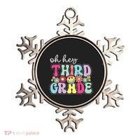 Oh Hey Third Grade Boy Girl Teacher Back To School 3rd Grade Ornament thumb 0