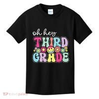 Oh Hey Third Grade Boy Girl Teacher Back To School 3rd Grade Kids T-Shirt thumb 0