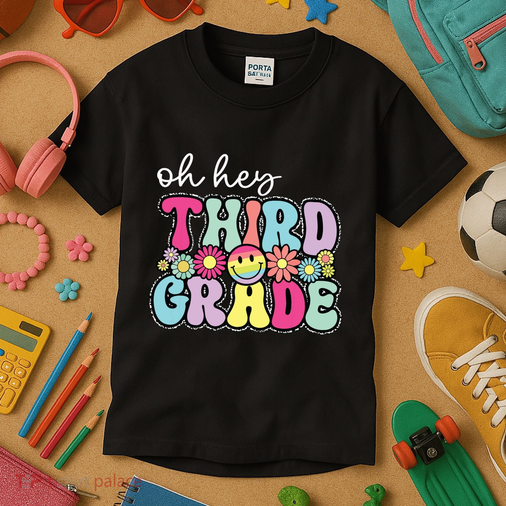 Oh Hey Third Grade Boy Girl Teacher Back To School 3rd Grade Kids T-Shirt