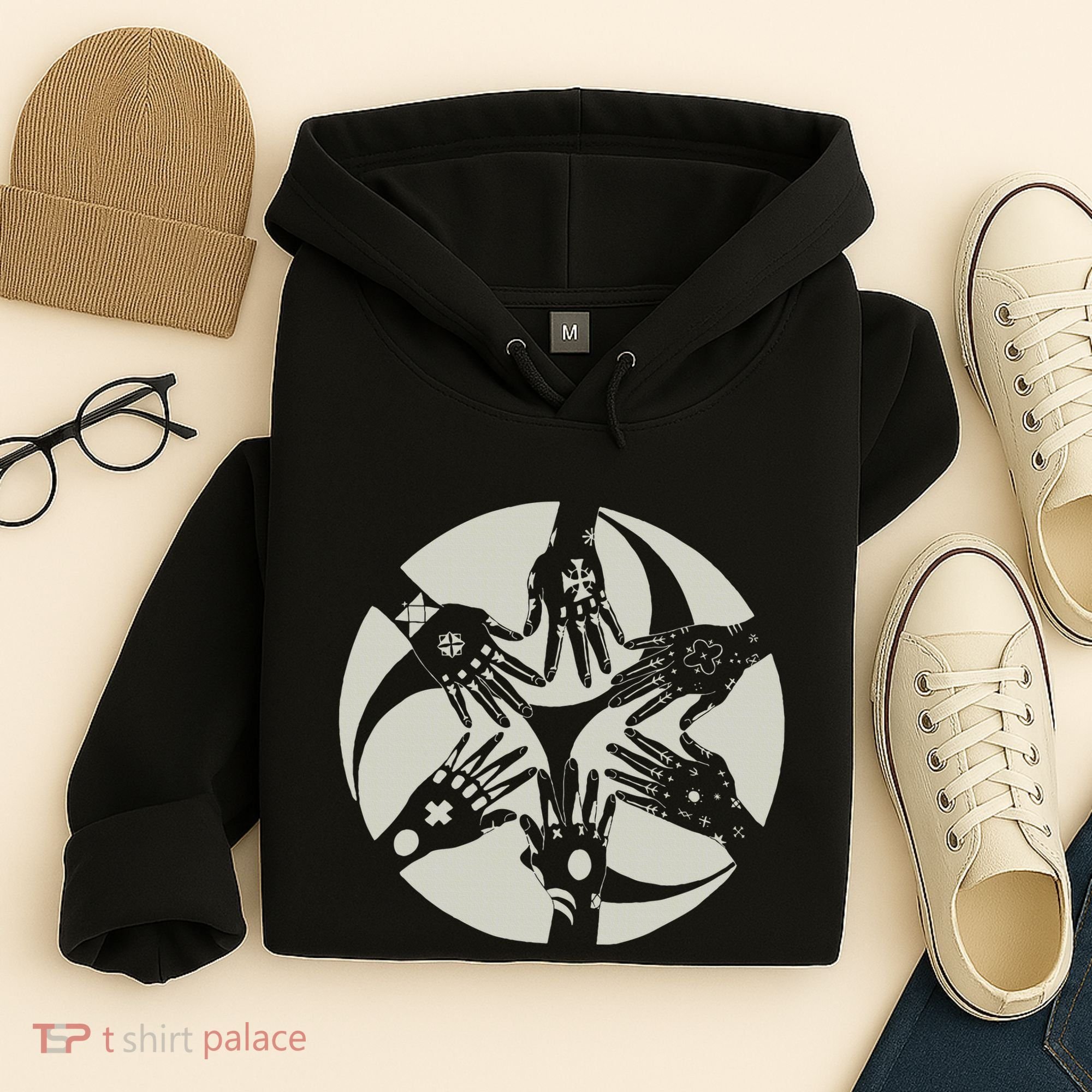 Okinawan Hajichi Traditional Uchina Tattoo Hoodie