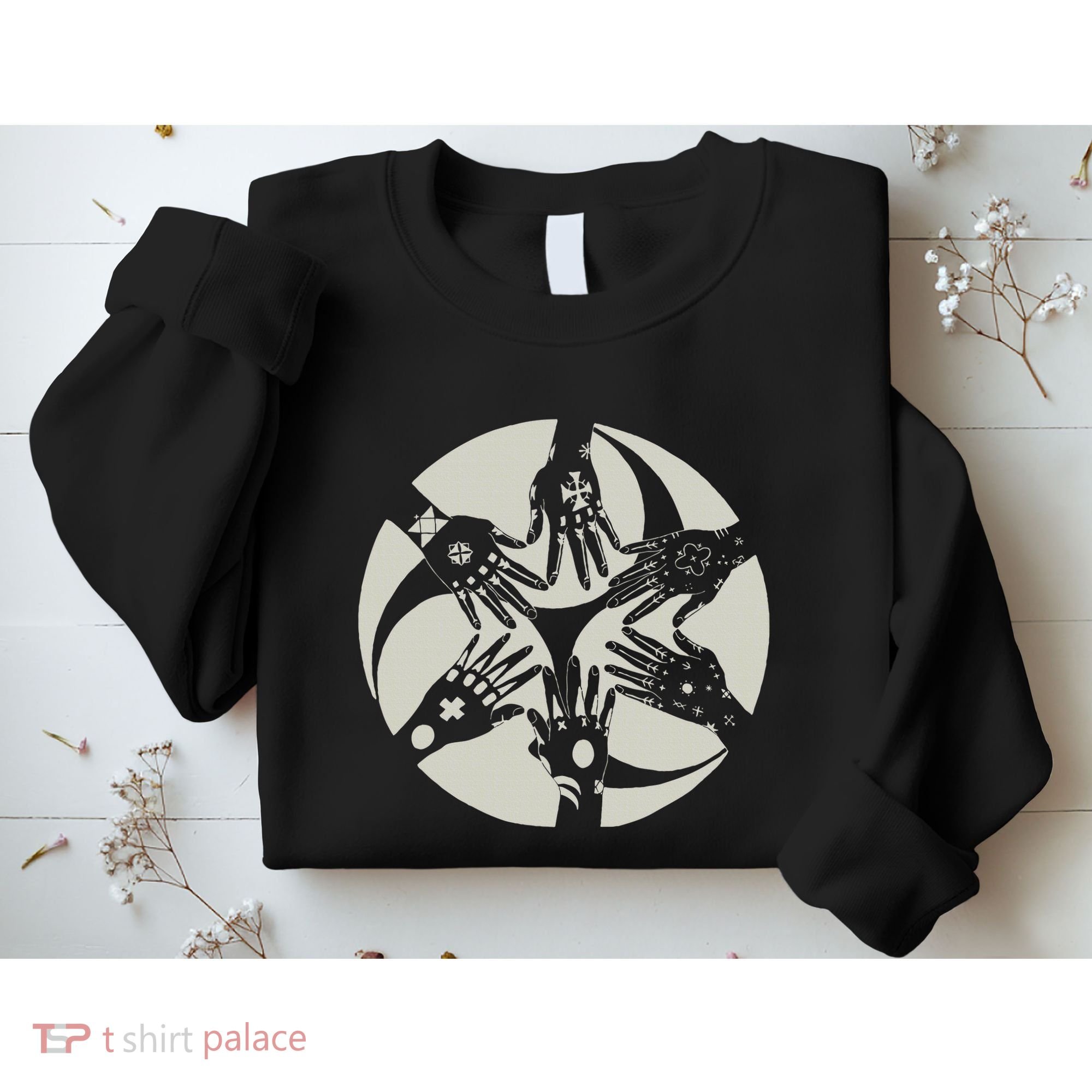 Okinawan Hajichi Traditional Uchina Tattoo Sweatshirt