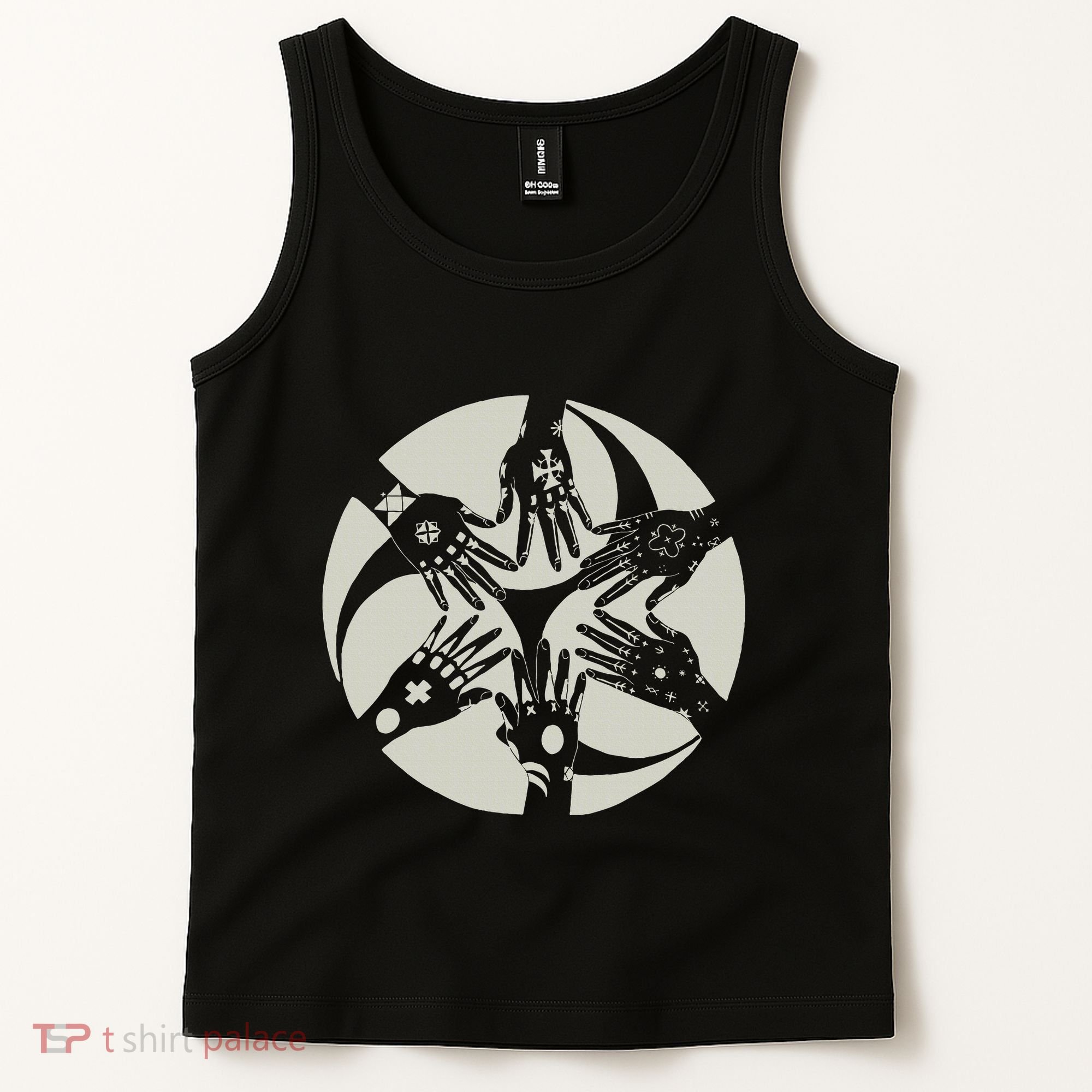 Okinawan Hajichi Traditional Uchina Tattoo Tank Top