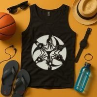 Okinawan Hajichi Traditional Uchina Tattoo Tank Top thumb 4