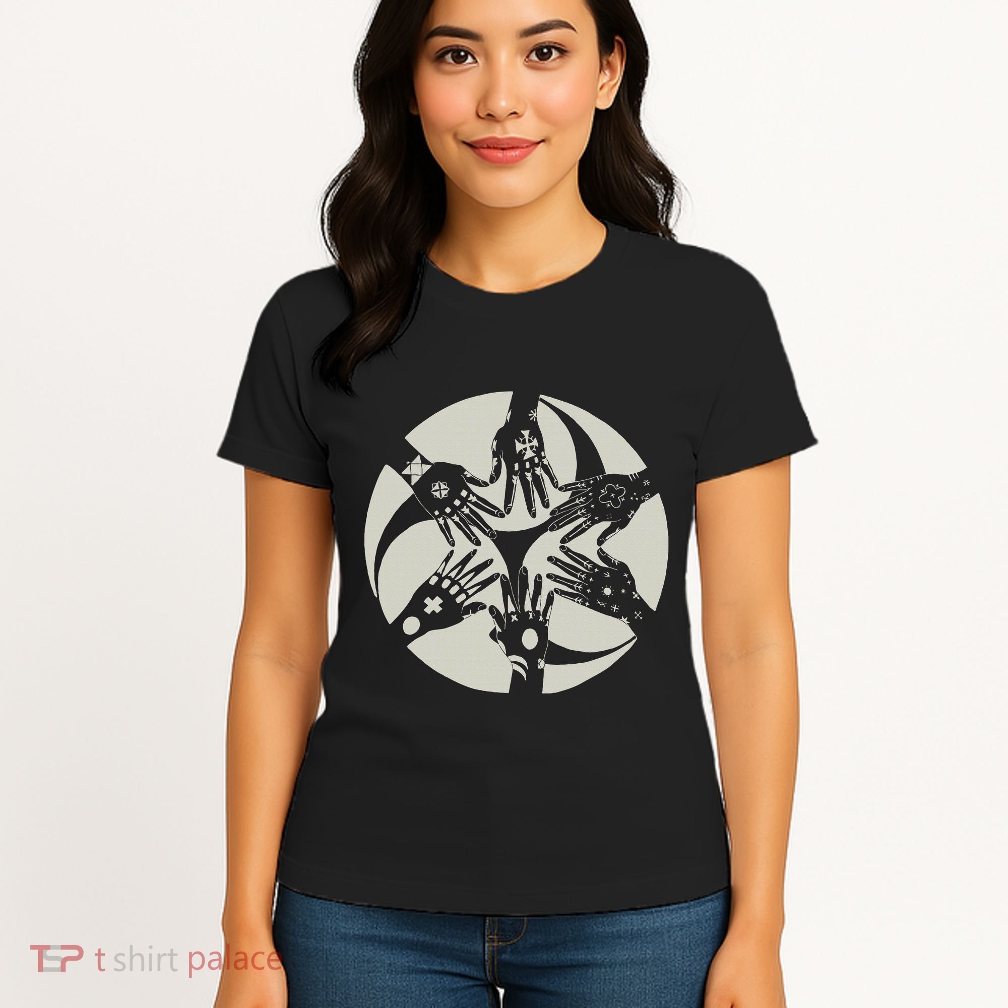 Okinawan Hajichi Traditional Uchina Tattoo Women's T-Shirt