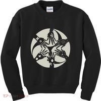 Okinawan Hajichi Traditional Uchina Tattoo Kids Sweatshirt thumb 0