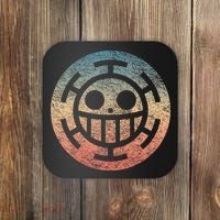 One Heart Trafalgar Sunset Pirate Jolly Roger Coaster thumb 0