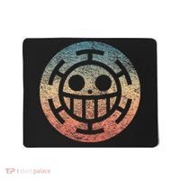 One Heart Trafalgar Sunset Pirate Jolly Roger Mousepad thumb 0